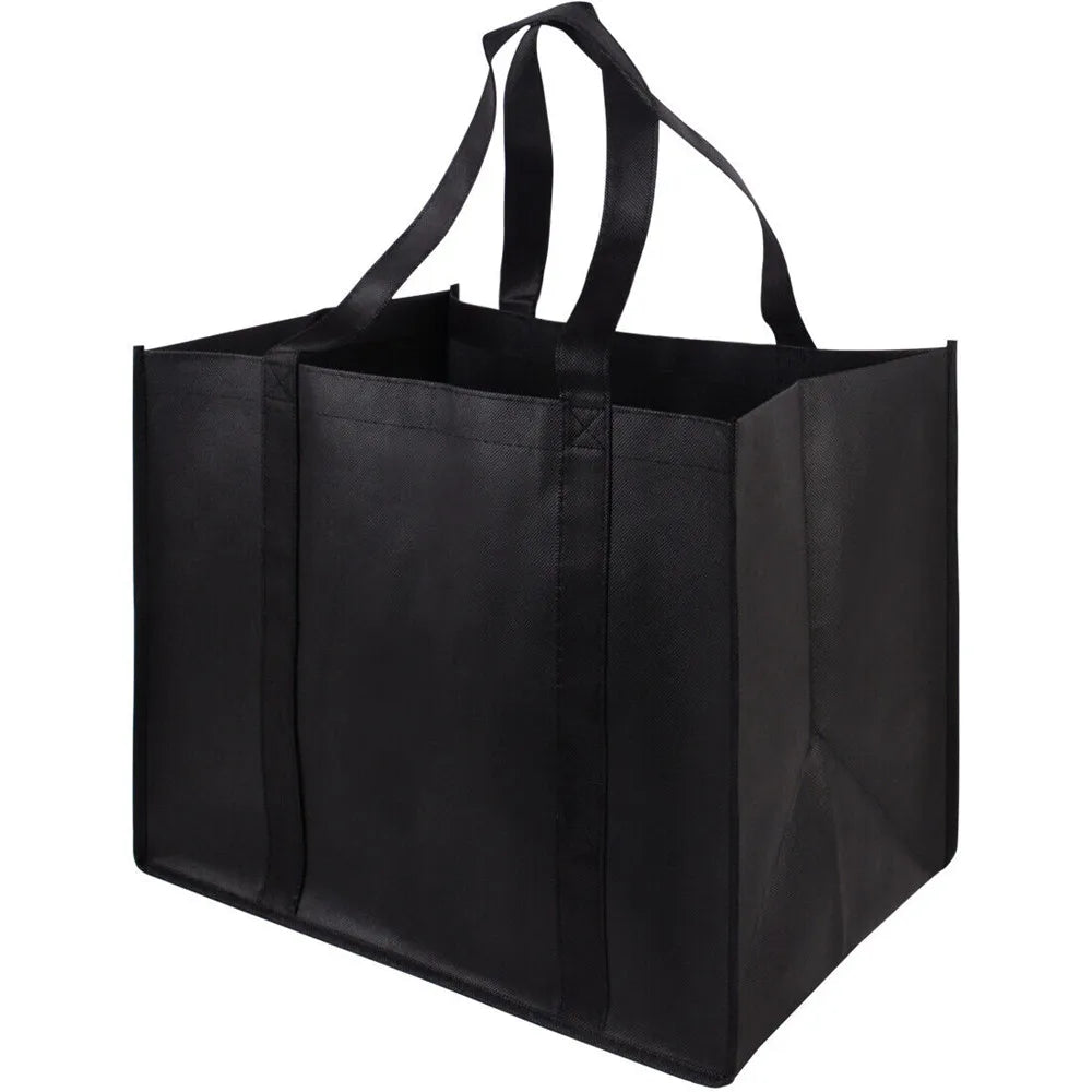Camping Picnic Bag Foldable Portable Eco-Friendly Large Capacity Reusable Grocery Heavy Duty Shopping Bags Totes Handbag