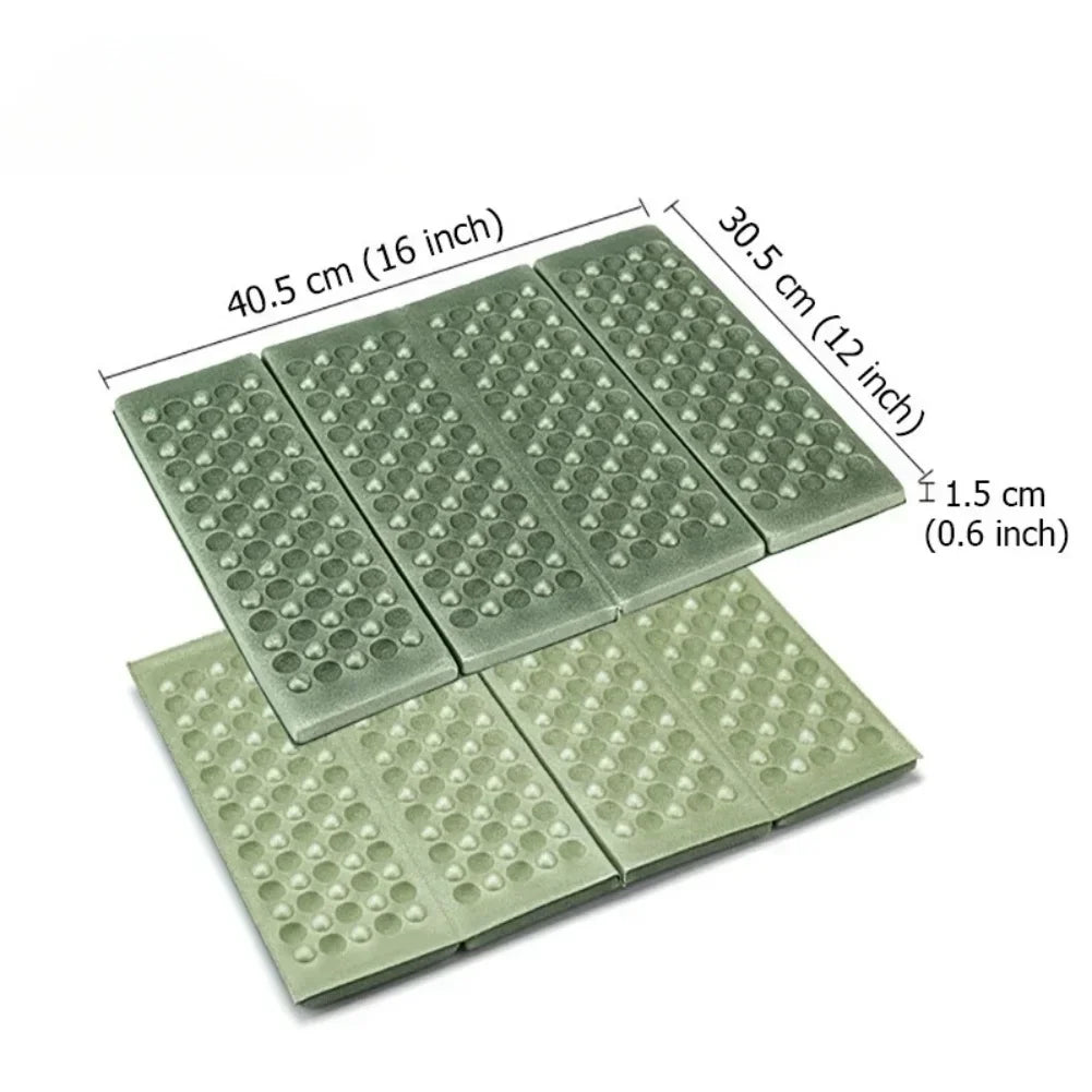 Camping Mat Ultralight Folding Portable Foldable Moisture-proof Picnic Pad Tent Sleeping Pad Outdoor Hiking Mountaine Beach