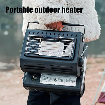 Multifunctional Gas Camping Stove Outdoor Heater Portable Hand Warmer For Survival Hiking Fishing Tent Caravan Emergency Heating