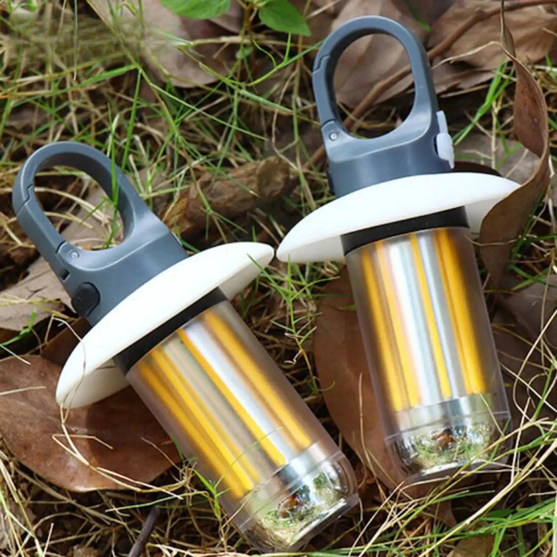 Camping Light Lightweight Handheld Torch  5 Lighting Modes Rechargeable Tent Lamp for Patio Climbing 8 Light Filaments
