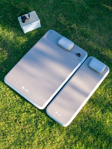 Lohascamping Camping Air Mattress Compact Folding Sleeping Bed Tent Mat 1-2 Person  Inflatable Mat 10cm Thicken Sleeping Mat