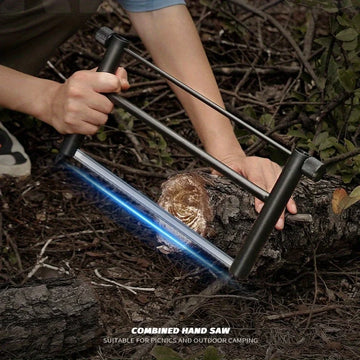 Outdoor Camping Equipment Portable Saw, Camping Folding Hand Saw Hand Saw Fruit Tree Saw Camping Survival Detachable Hand Saw