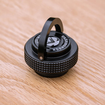 Camping Gas Tanks Cap Lightweight Flat Gas Canister Cover Protective Cap with Magnet for Cassette or Alpine Gas Tanks